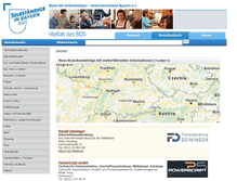 Tablet Screenshot of bds-branchen.de